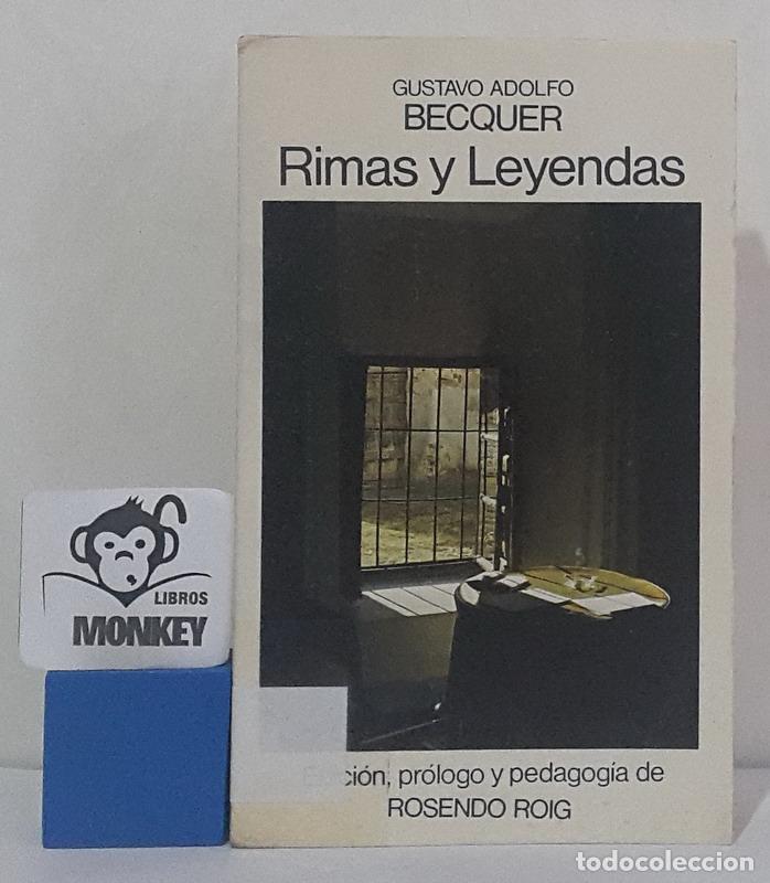 Libros: Rimas y leyendas - Gustavo Adolfo B&eacute;cquer - Foto 1
