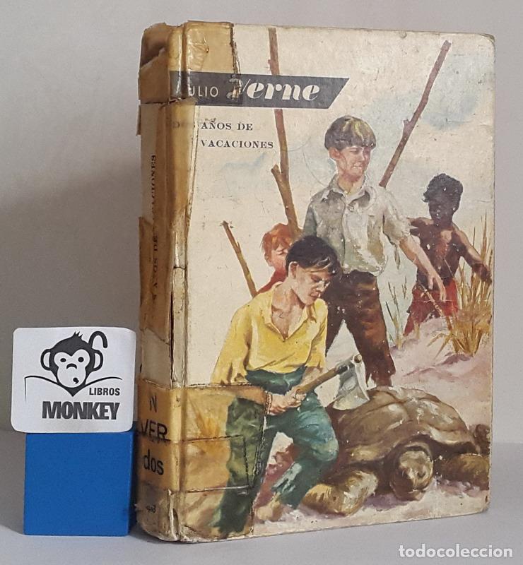 Libros: Dos a&ntilde;os de vacaciones - Julio Verne - Foto 1