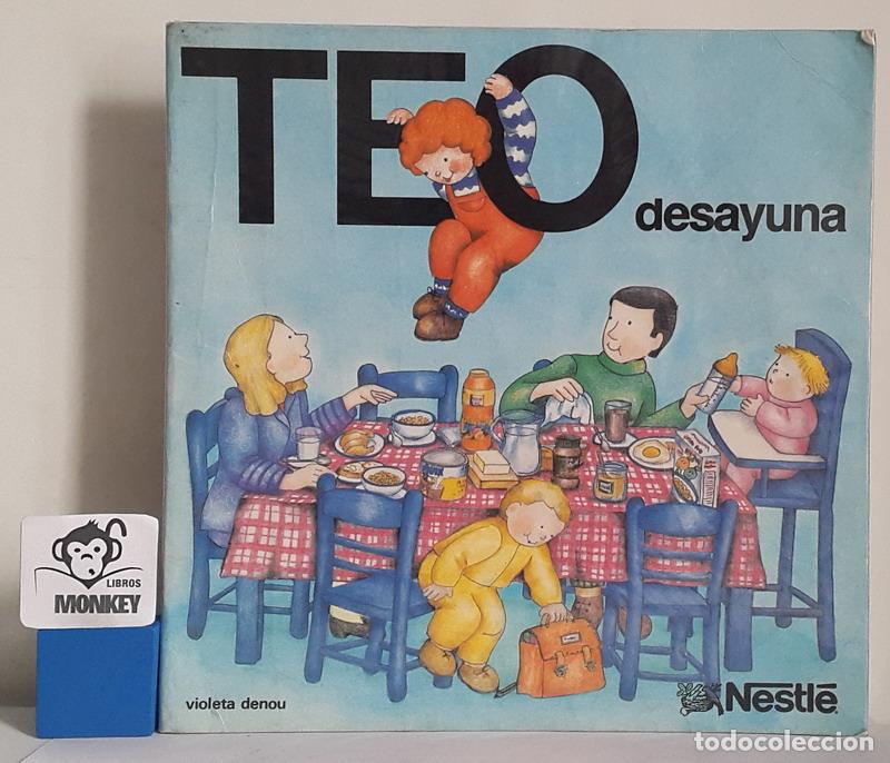 Libros: Teo desayuna - Violeta Denou - Foto 1