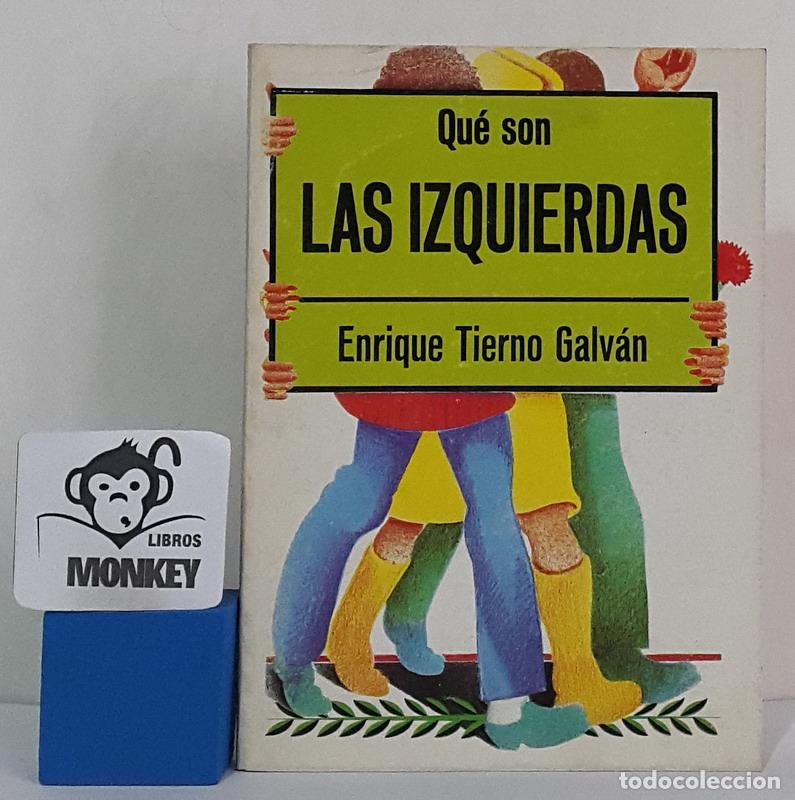 Libros: Qu&eacute; son las izquierdas - Enrique Tierno Galv&aacute;n - Foto 1