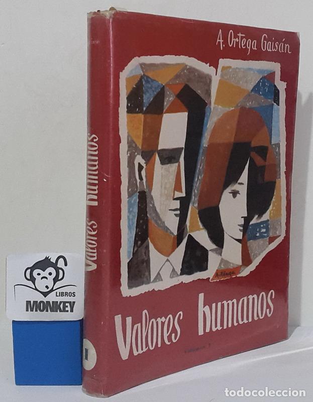 Libros: Valores humanos. Vol I - A. Ortega Gais&aacute;n - Foto 1