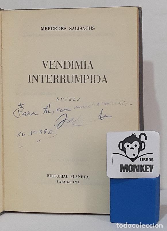 Libros: Vendimia interrumpida - Mercedes Salisachs - Foto 2