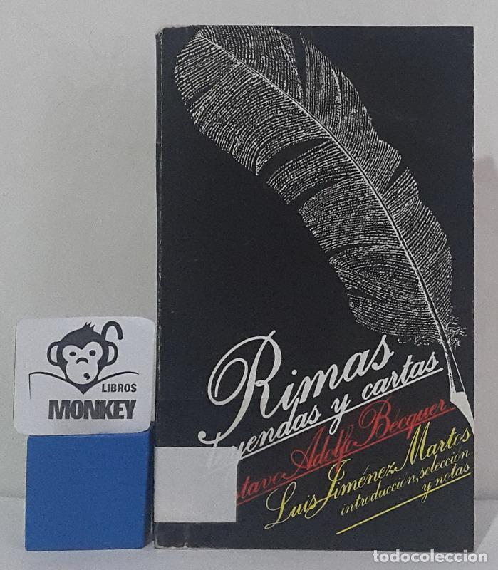 Libros: Rimas, leyendas y cartas - Gustavo Adolfo B&eacute;cquer - Foto 1