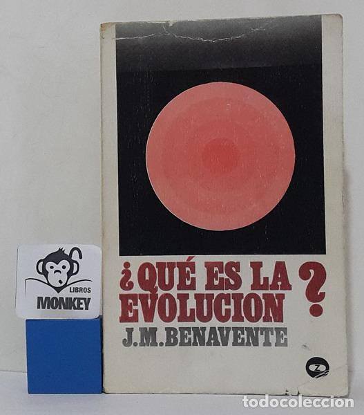 Libros: &iquest;Qu&eacute; es la evoluci&oacute;n? - J. M. Benavente - Foto 1