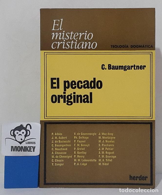 Libros: El pecado original - C. Baumgartner - Foto 1