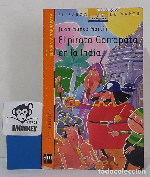 Libros: El pirata Garrapata en la India - Juan Mu&ntilde;oz Mart&iacute;n - Foto 1