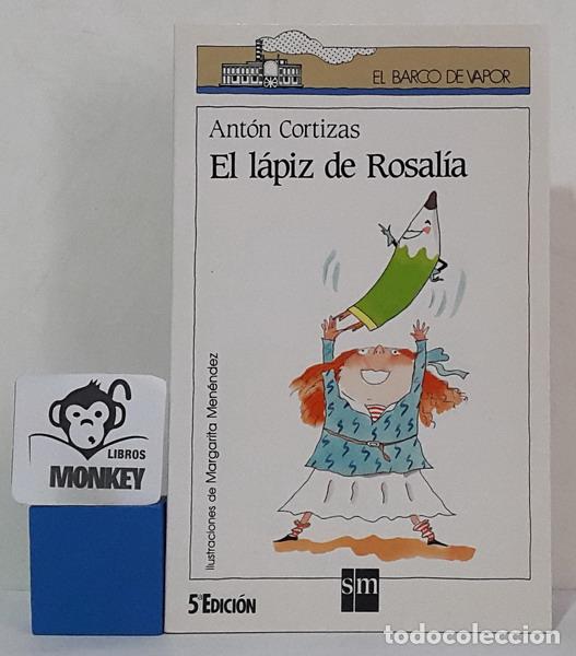 Libros: El l&aacute;piz de Rosal&iacute;a - Ant&oacute;n Cortizas - Foto 1