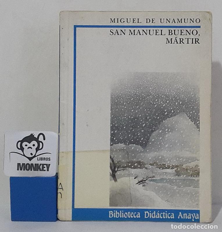 Libros: San Manuel Bueno, m&aacute;rtir - Miguel de Unamuno - Foto 1