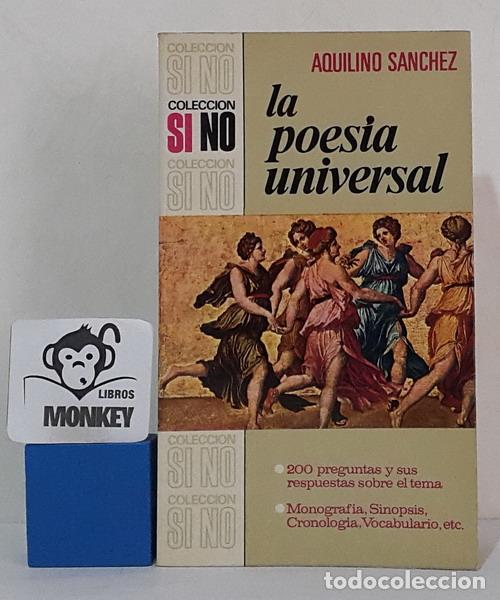 Libros: La poes&iacute;a universal - Aquilino S&aacute;nchez - Foto 1