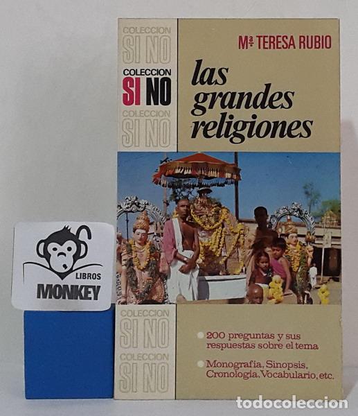 Libros: Las grandes religiones - M.&ordf; Teresa Rubio - Foto 1