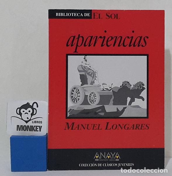 Libros: Apariencias - Manuel Longares - Foto 1