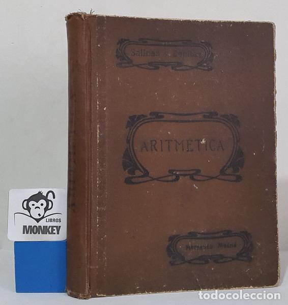 Libros: Aritm&eacute;tica - Igancio Salinas y Angulo, Manuel Ben&iacute;tez y Parodi - Foto 1