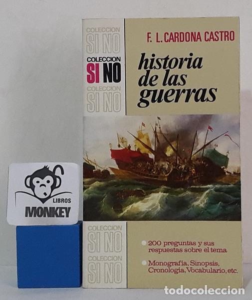 Libros: Historia de las guerras - F. L. Cardona Castro - Foto 1