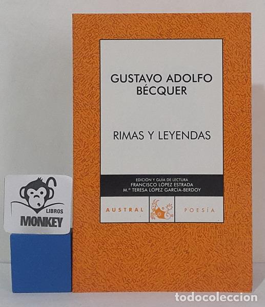 Libros: Rimas y leyendas - Gustavo Adolfo B&eacute;cquer - Foto 1