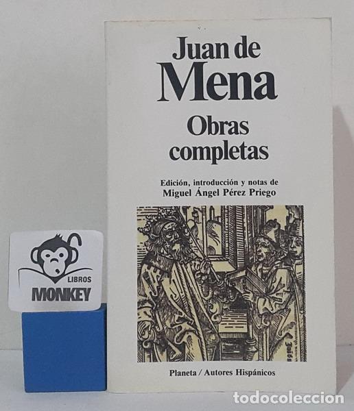 Libros: Obras completas - Juan de Mena - Foto 1