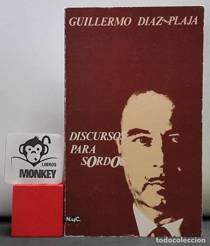 Libros: Discursos para sordos - Guillermo Diaz-Plaja - Foto 1