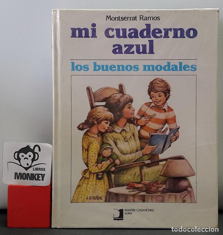 Libros: Mi cuaderno azul. Los buenos modales - Montserrat Ramos - Foto 1