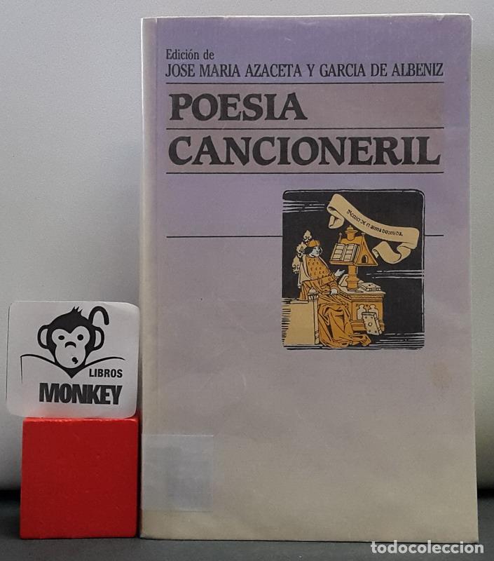 Libros: Poes&iacute;a cancioneril - VV.AA - Foto 1