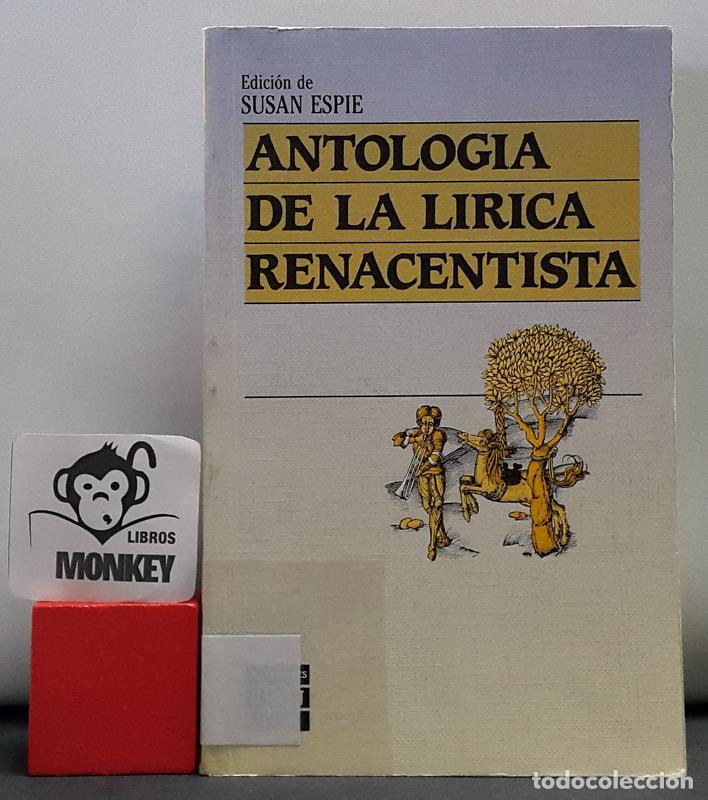 Libros: Antolog&iacute;a de la l&iacute;rica renacentista - VV.AA