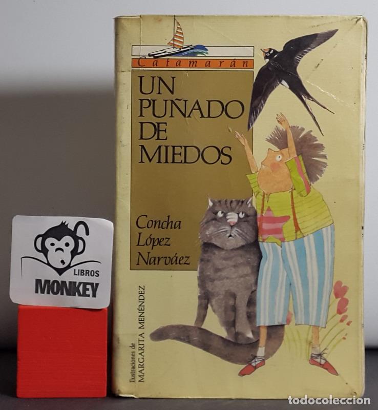 Libros: Un pu&ntilde;ado de miedos - Concha L&oacute;pez Narv&aacute;ez - Foto 1