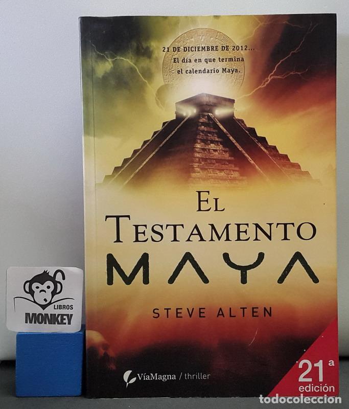 Libros: El testamento maya - Steve Alten - Foto 1