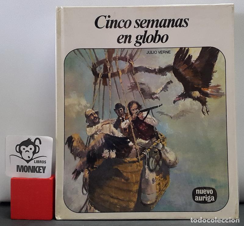 Libros: Cinco semanas en globo - Julio Verne - Foto 1