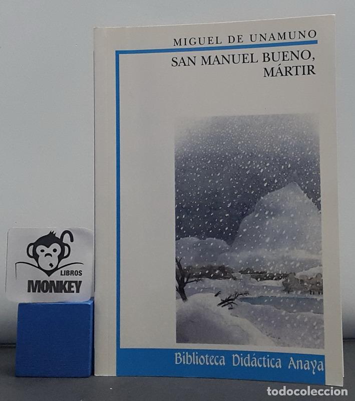 Libros: San Manuel Bueno. m&aacute;rtir - Miguel de Unamuno - Foto 1
