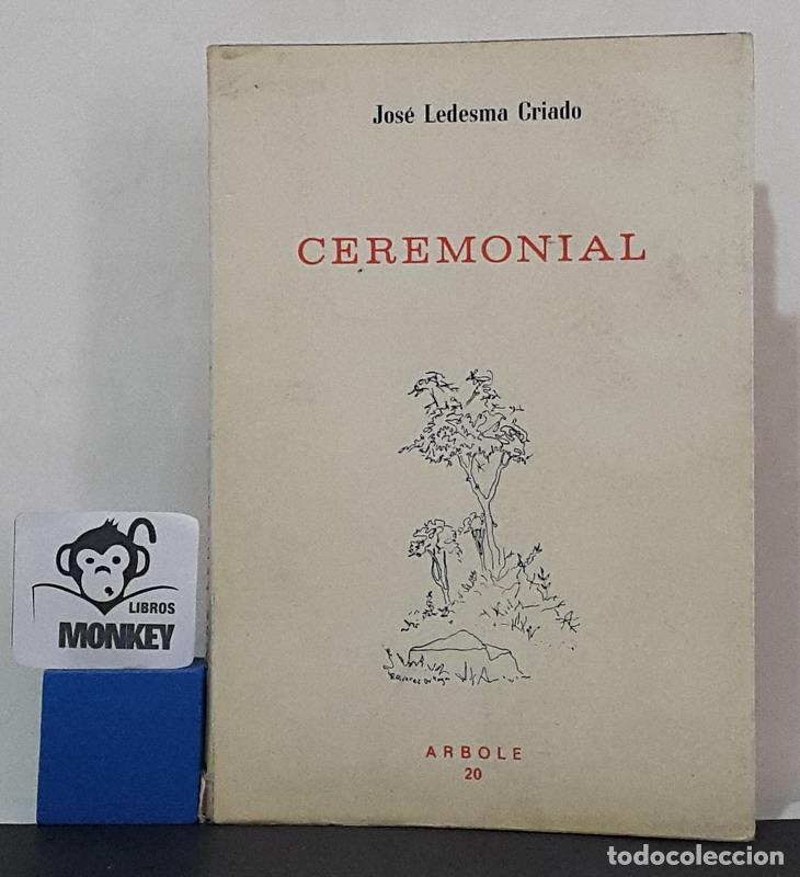 Libros: Ceremonial - Jos&eacute; Ledesma Criado - Foto 1