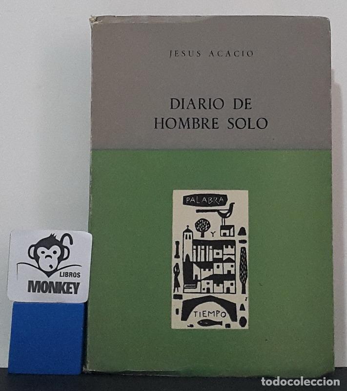 Libros: Diario de hombre solo - Jes&uacute;s Acacio