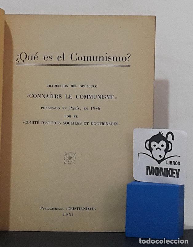 Libros: &iquest;Qu&eacute; es el comunismo? - Foto 2