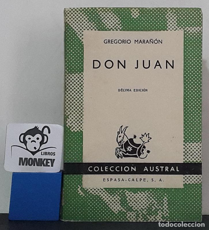 Libros: Don Juan - Gregorio Mara&ntilde;&oacute;n - Foto 1