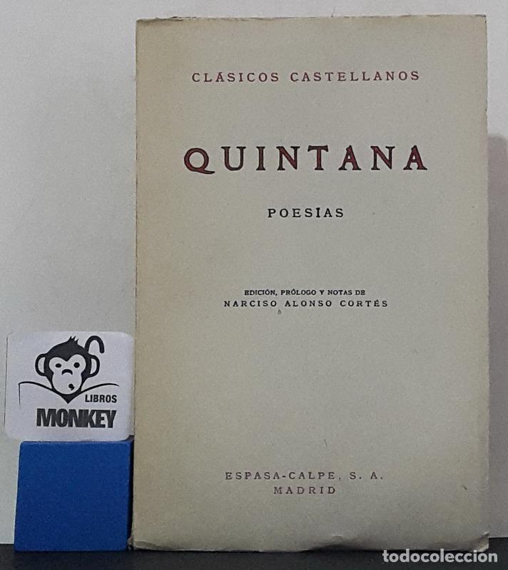 Libros: Poes&iacute;as - Quintana - Foto 1