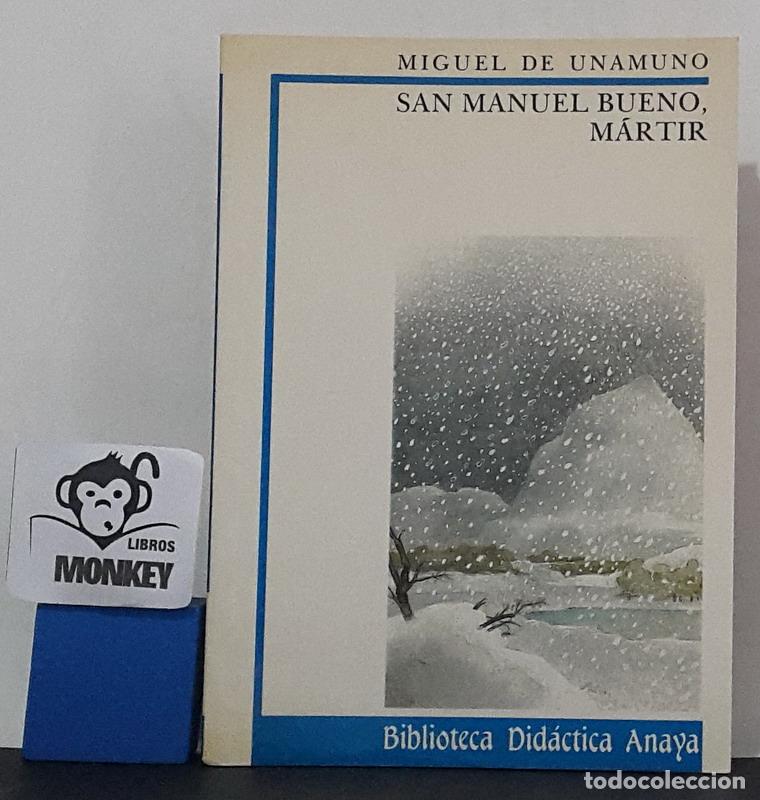 Libros: San Manuel Bueno, m&aacute;rtir - Miguel de Unamuno - Foto 1