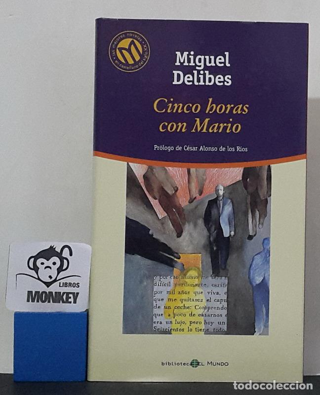Libros: Cinco horas con Mario - Miguel Delibes - Foto 1