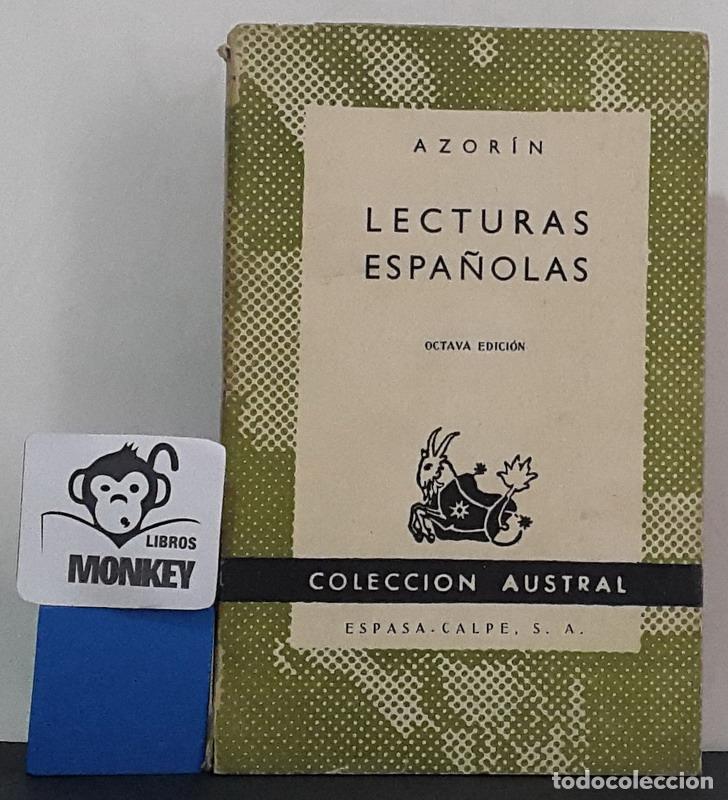 Libros: Lecturas espa&ntilde;olas - Azor&iacute;n - Foto 1