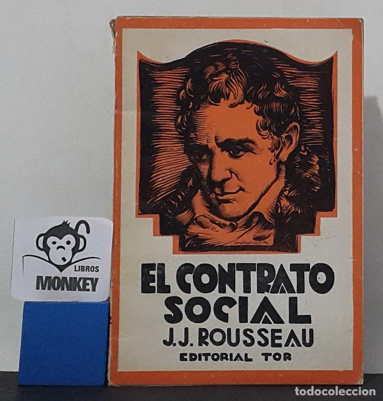 Libros: El contrato social - J. J. Rousseau - Foto 1