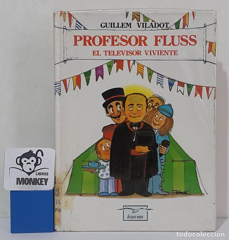 Libros: Profesor Fluss. El televisor viviente - Guillem Viladot - Foto 1