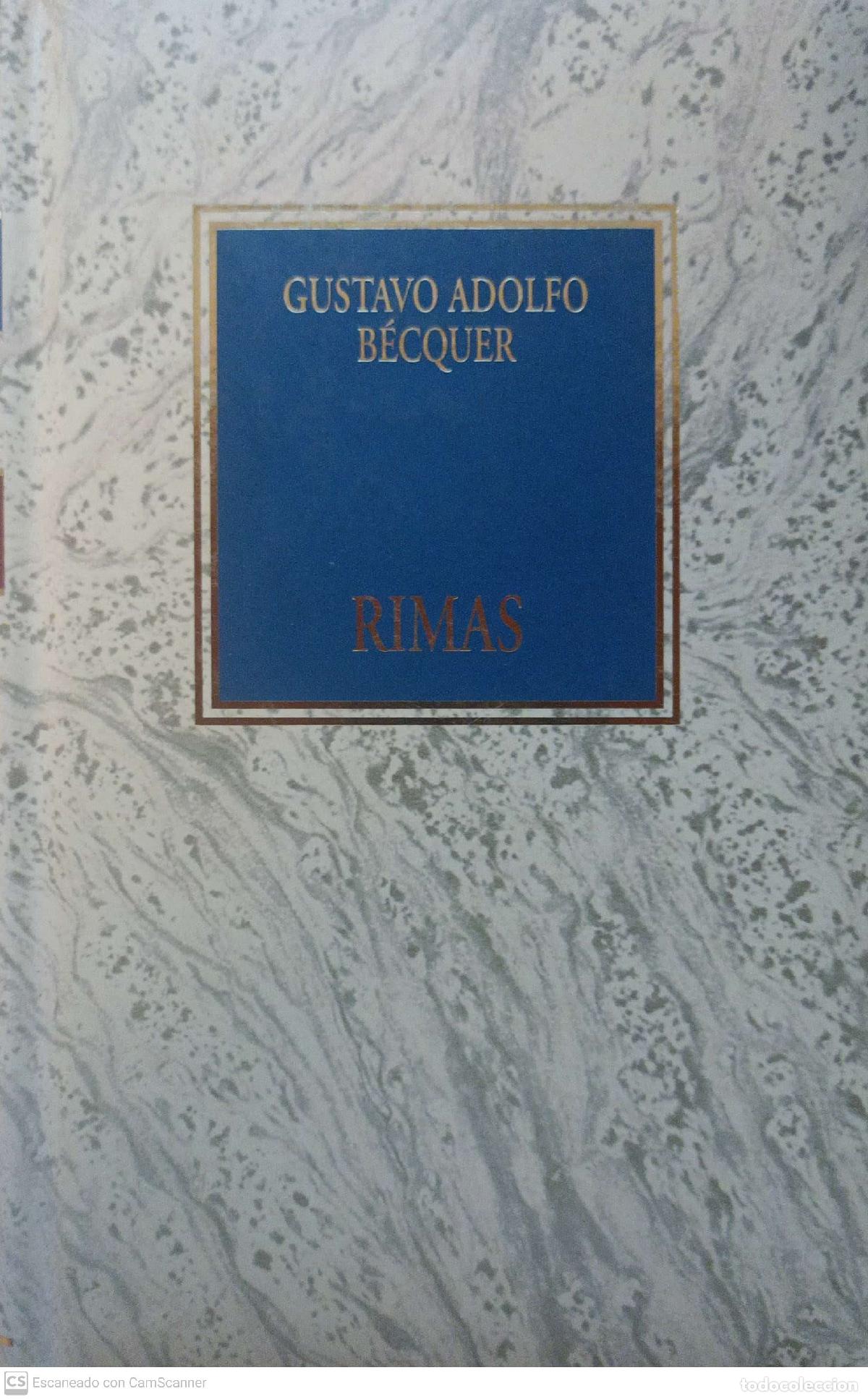 Libros: Rimas - Gustavo Adolfo Becquer - Foto 1