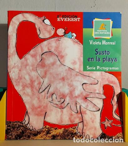 Libros: Susto en la playa - Violeta Monreal - Foto 1