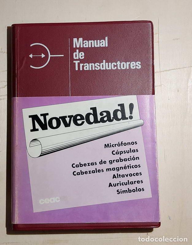 Libros: Manual de transductores - Francisco Ruiz Vassallo - Foto 1