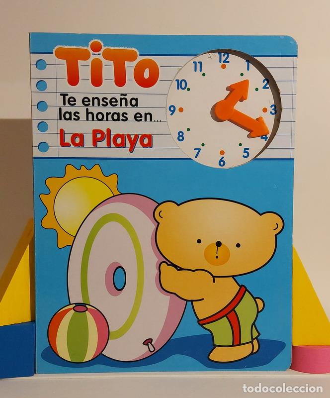 Libros: Tito te ense&ntilde;a las horas en la playa - Foto 1