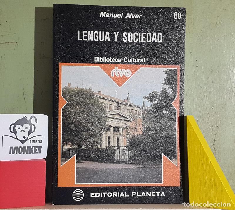 Libros: Lengua y sociedad - Manuel Alvar - Foto 1