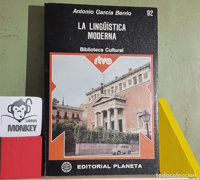 Libros: La ling&uuml;&iacute;stica moderna - Antonio Garc&iacute;a Berrio - Foto 1
