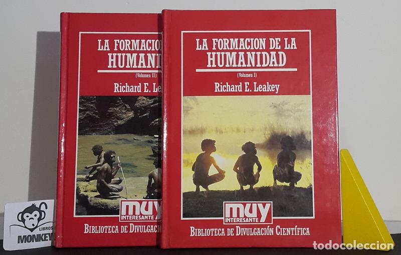 Libros: La formaci&oacute;n de la humanidad. Vol I y II - Richard E. Leakey - Foto 1
