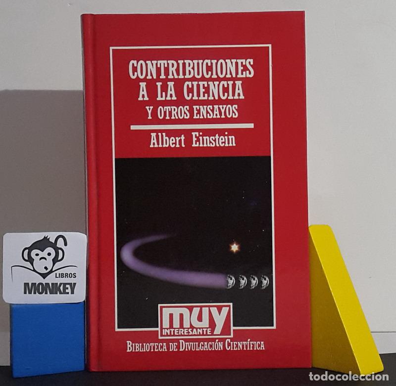 Libros: Contribuciones a la Ciencia y otros ensayos - Albert Einstein - Foto 1