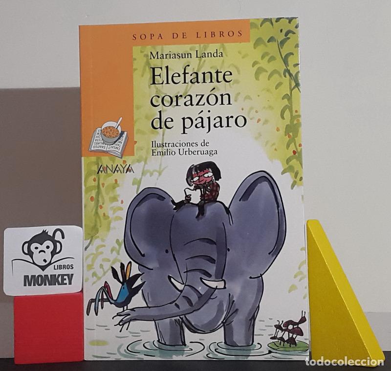Libros: Elefante coraz&oacute;n de p&aacute;jaro - Mariasun Landa - Foto 1