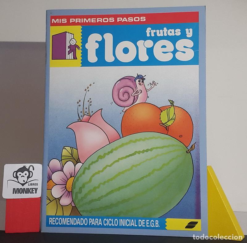 Libros: Mis primeros pasos. Frutas y flores - Foto 1