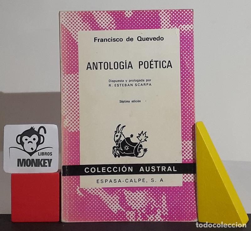 Libros: Antolog&iacute;a po&eacute;tica - Francisco de Quevedo - Foto 1