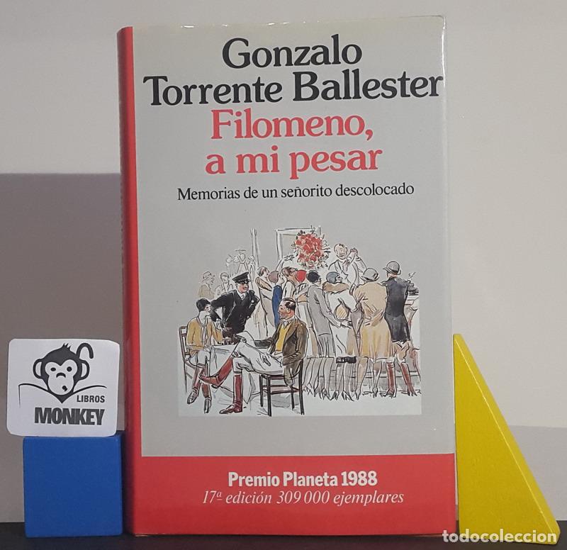 Libros: Filomeno, a mi pesar - Gonzalo Torrente Ballester - Foto 1