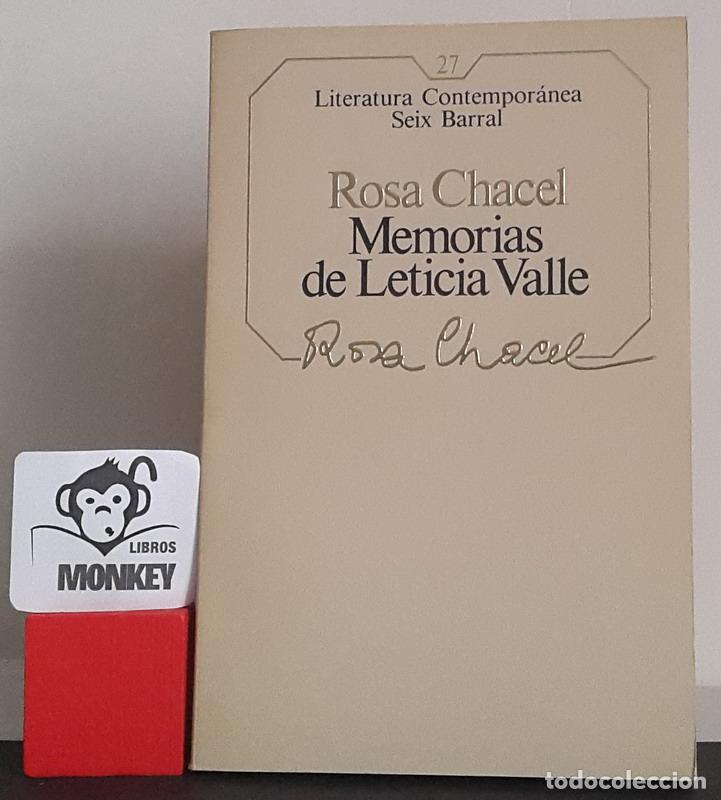Libros: Memorias de Leticia Valle - Rosa Chacel - Foto 1